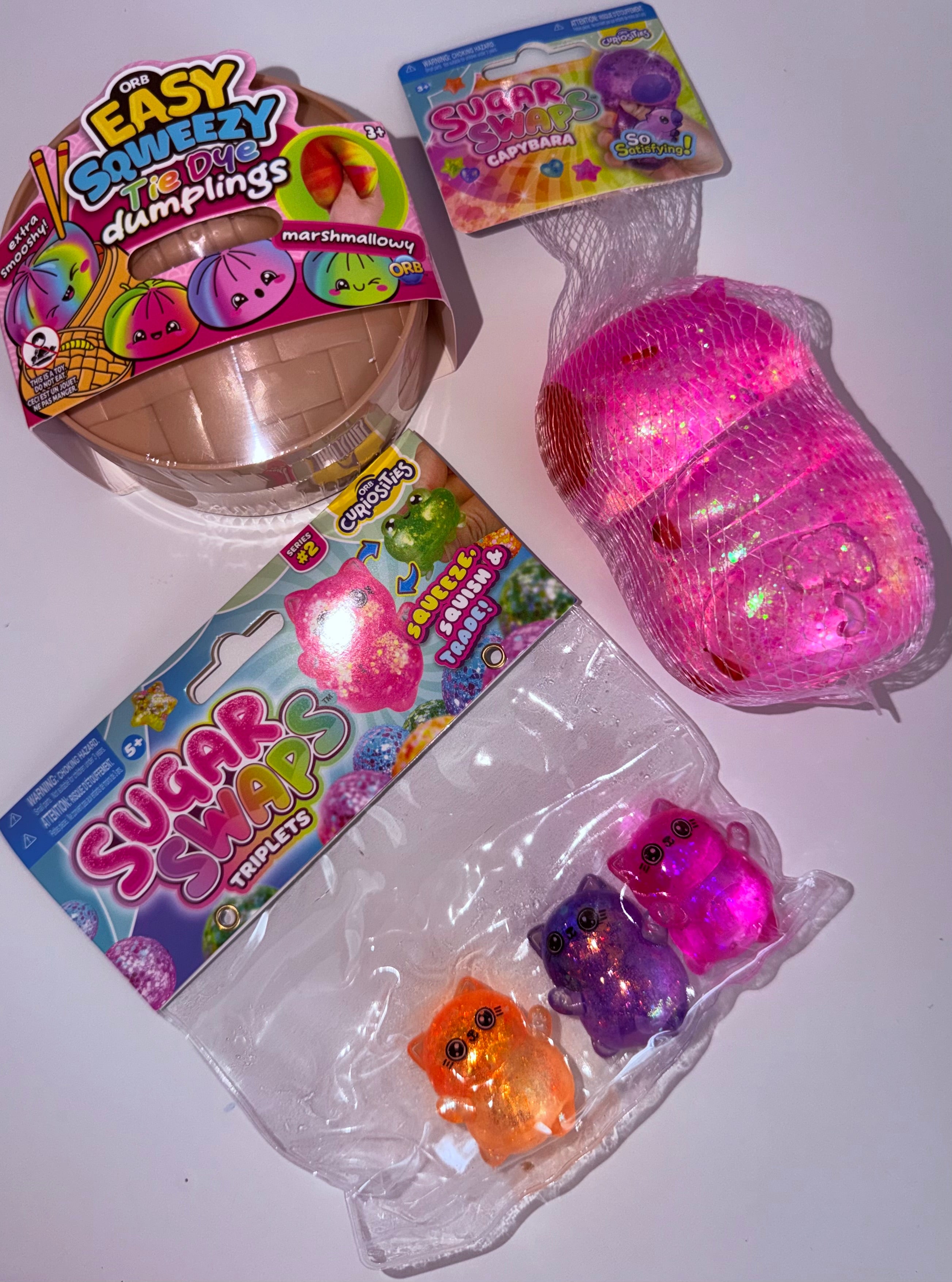 ORB Bundle - Sugar Swaps Kittens, Dumpling, Pink Capy