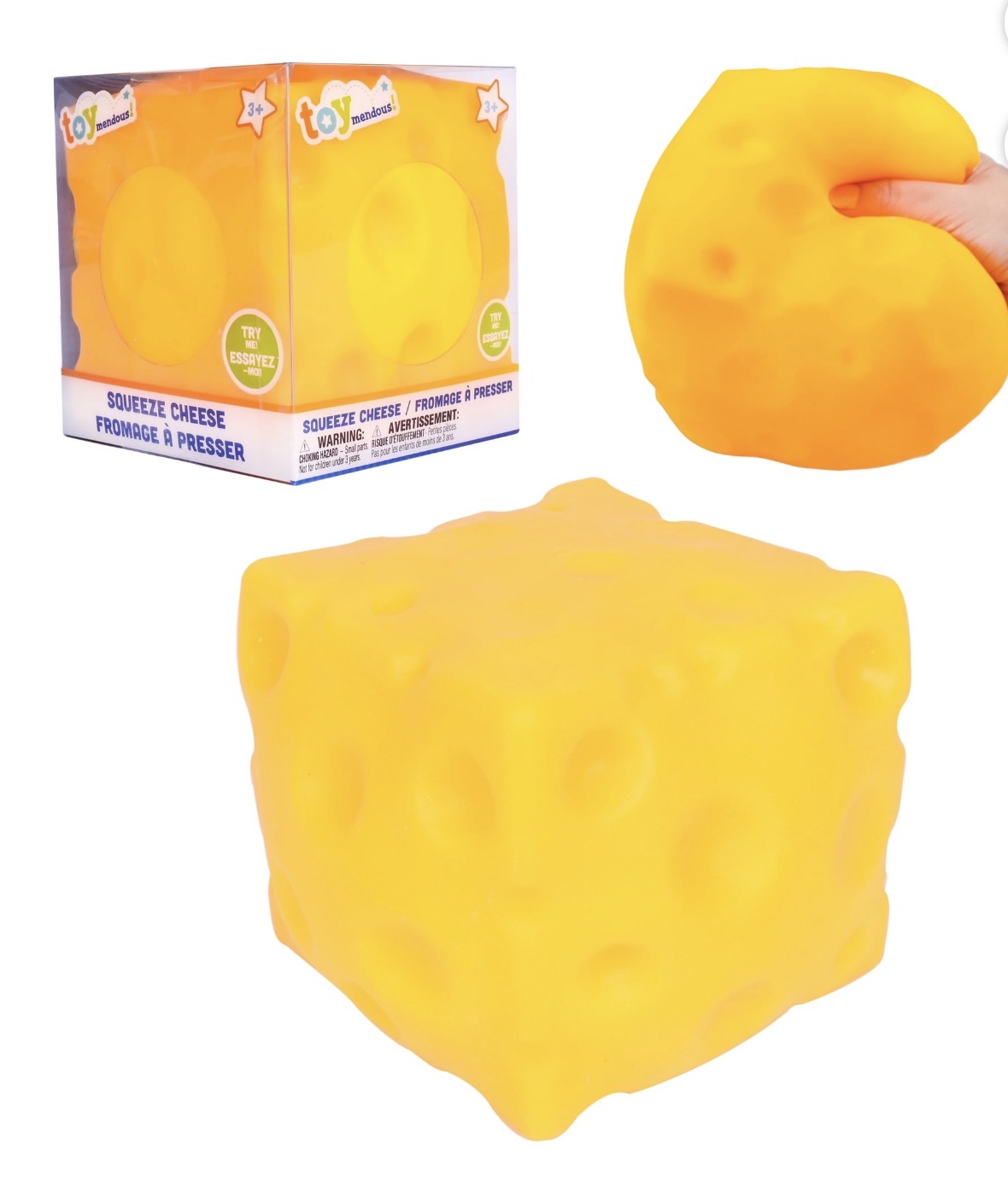 Cheese Squishy - Toymendous