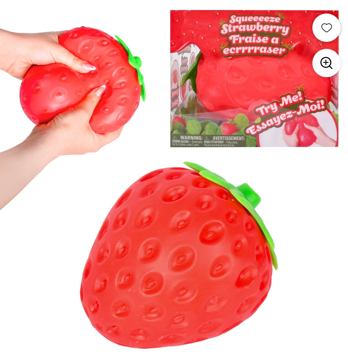 Squeeze Strawberry Squishy