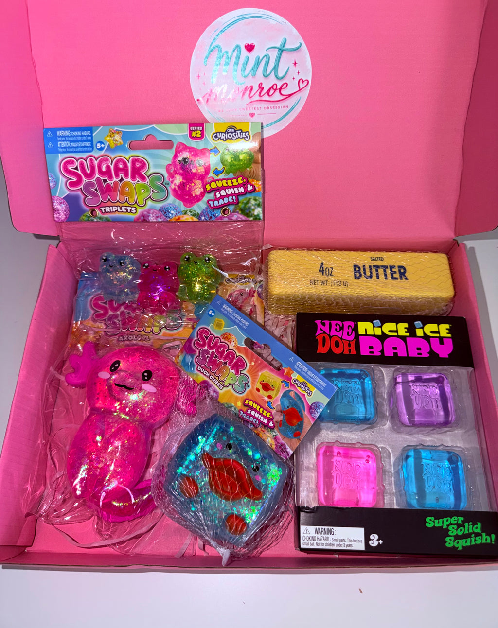 ORB x Authentic Nee Doh (Nice Ice Baby 4 Pack) Squishy Box