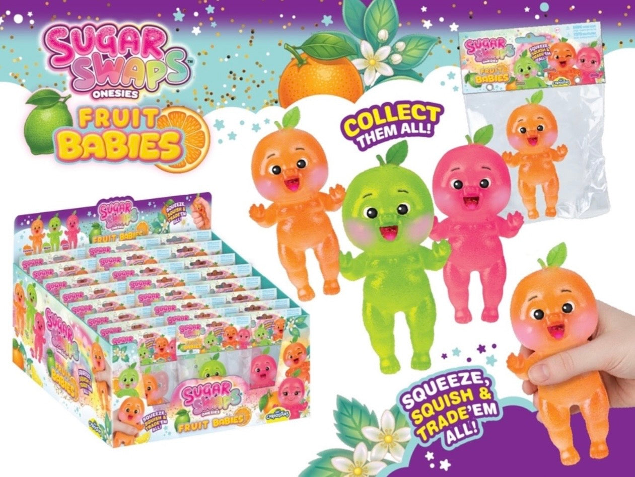 COMING SOON - ORB Curiosities Fruit Baby Squishy Toy