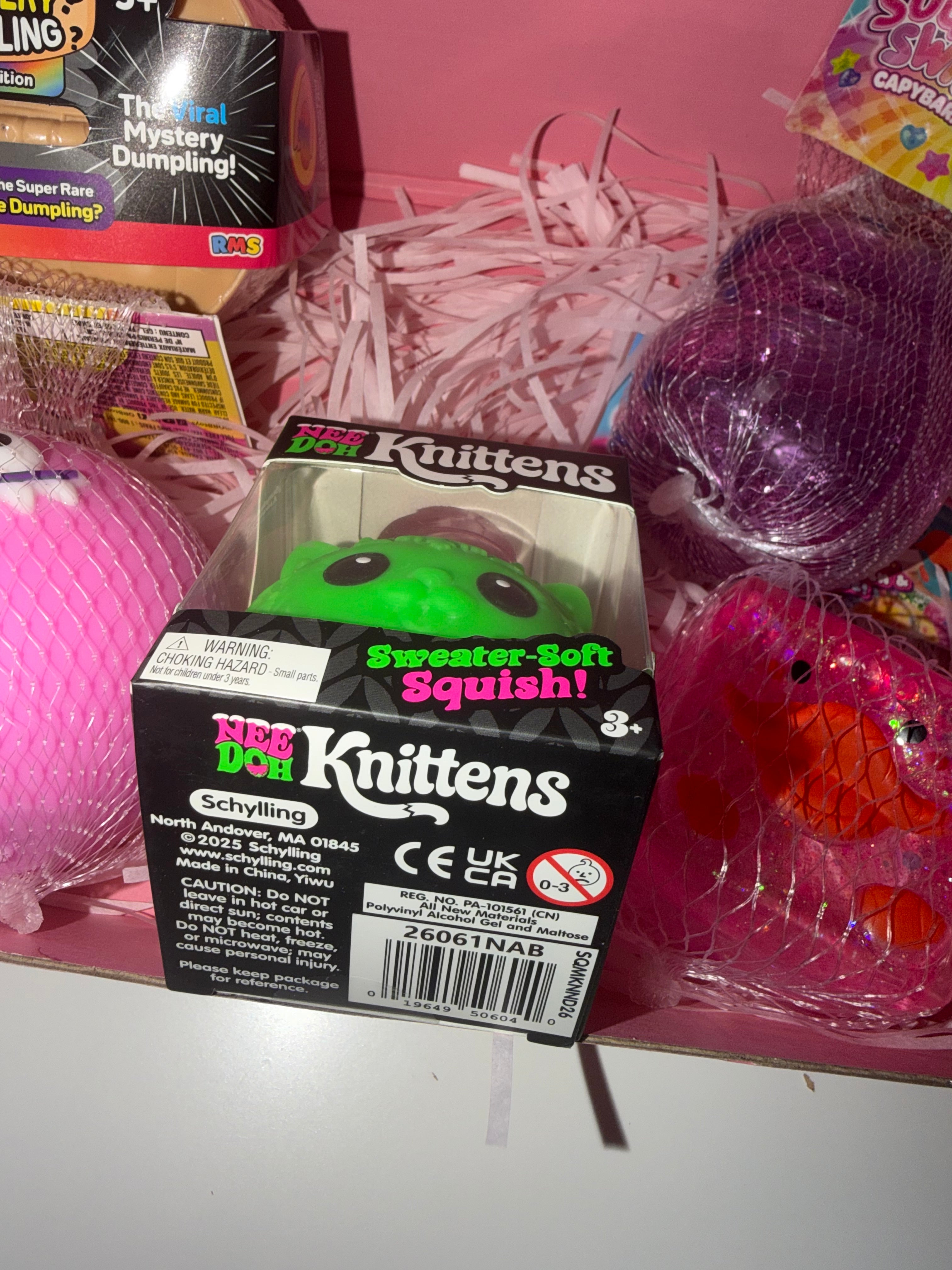 ORB x Authentic Nee Doh (KNITTENS) Premium Squish Box