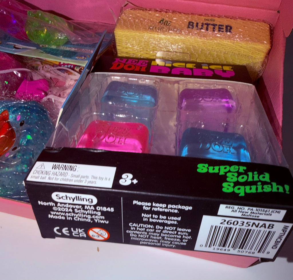 ORB x Authentic Nee Doh (Nice Ice Baby 4 Pack) Squishy Box