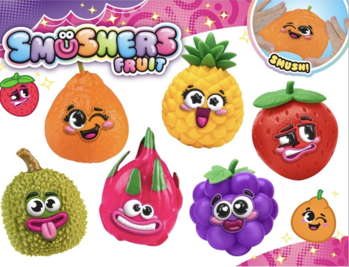 COMING SOON - Smushers Fruit Squishy Toy