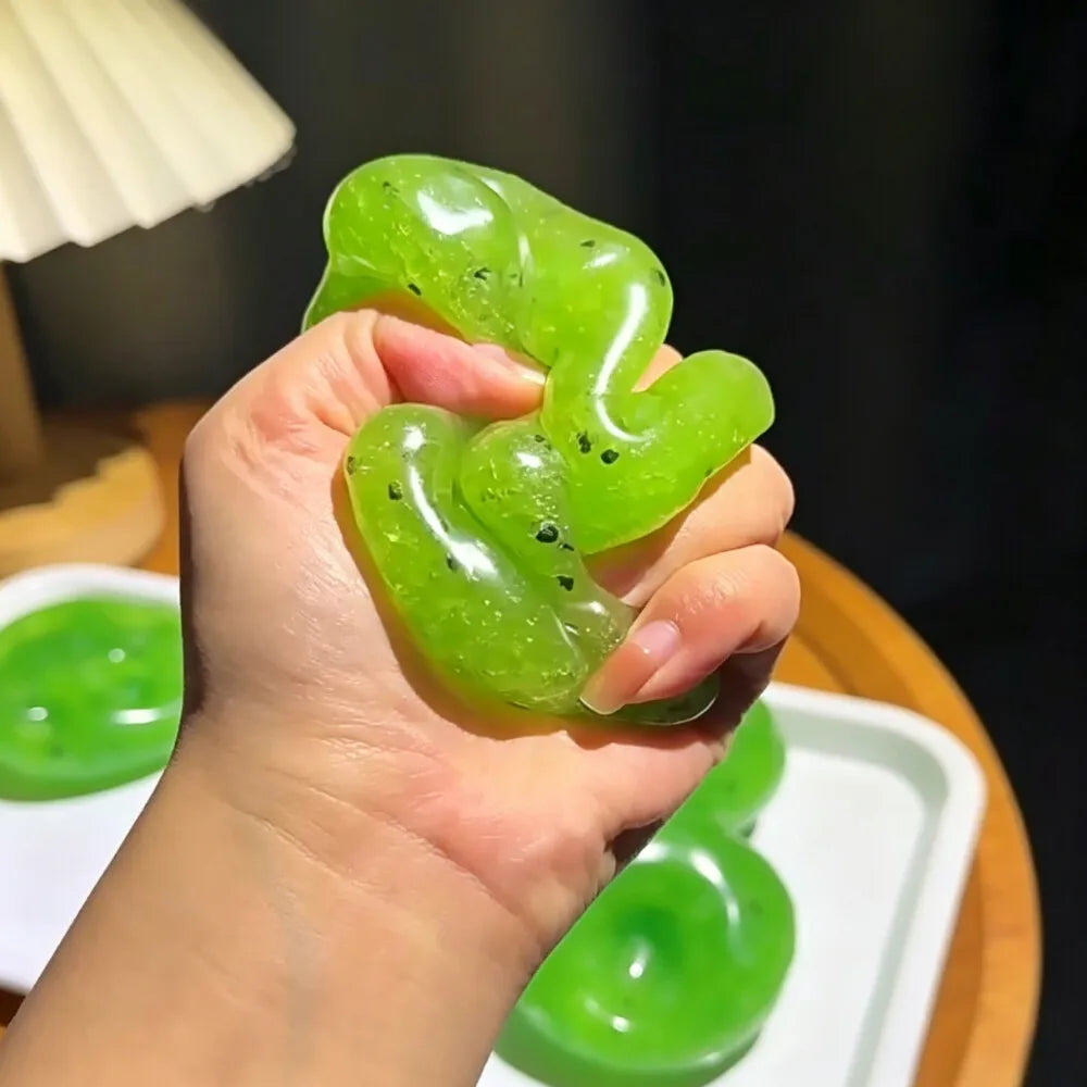 Kiwi & Watermelon Slush Squeeze Ball Squishy