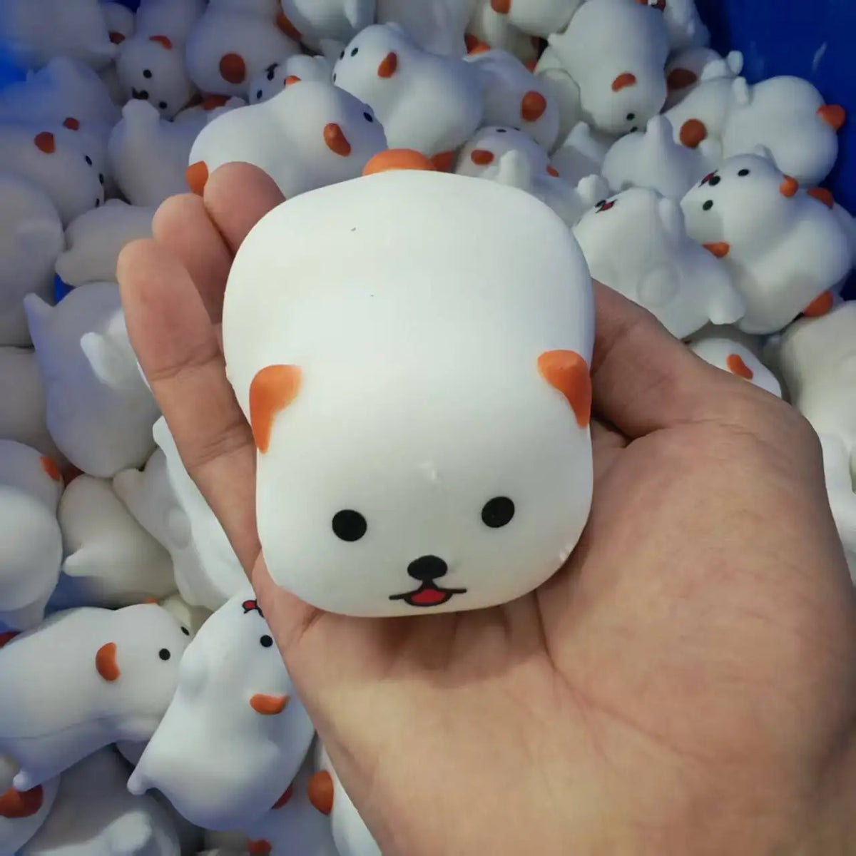 Crunchy Instant Noodle and Cute Dog Handmade Squishy