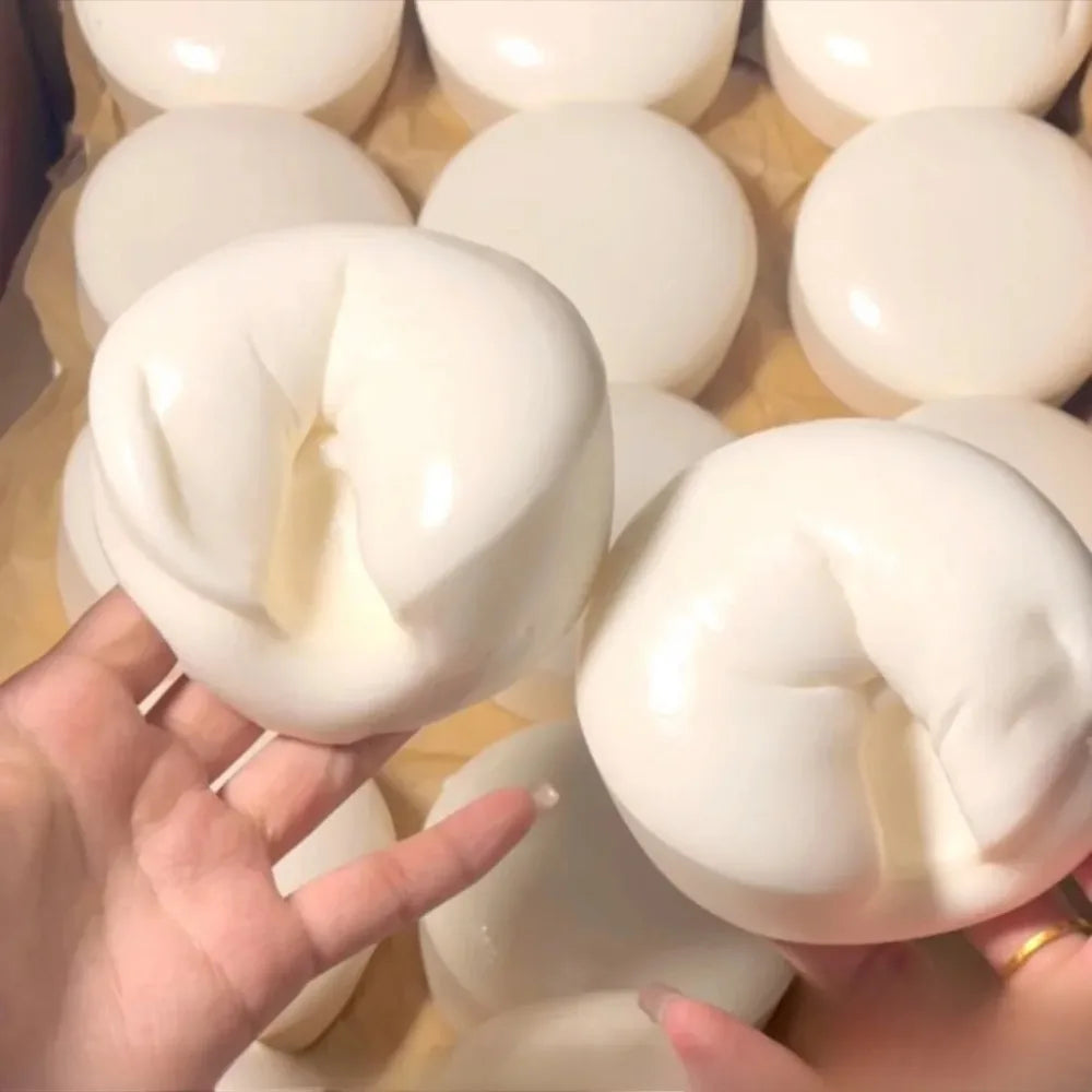 Squishy Yogurt Cake Bread Squeeze Toy Soft Stress Relief Slow Rising Sensory Fidget Toys for Kids and Adults Relaxing Gifts