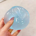 Maltose Stress Balls Sensory Ball Slow Rise Squishy Transparent Ball For Adults Hand Exercise Squeeze Gifts