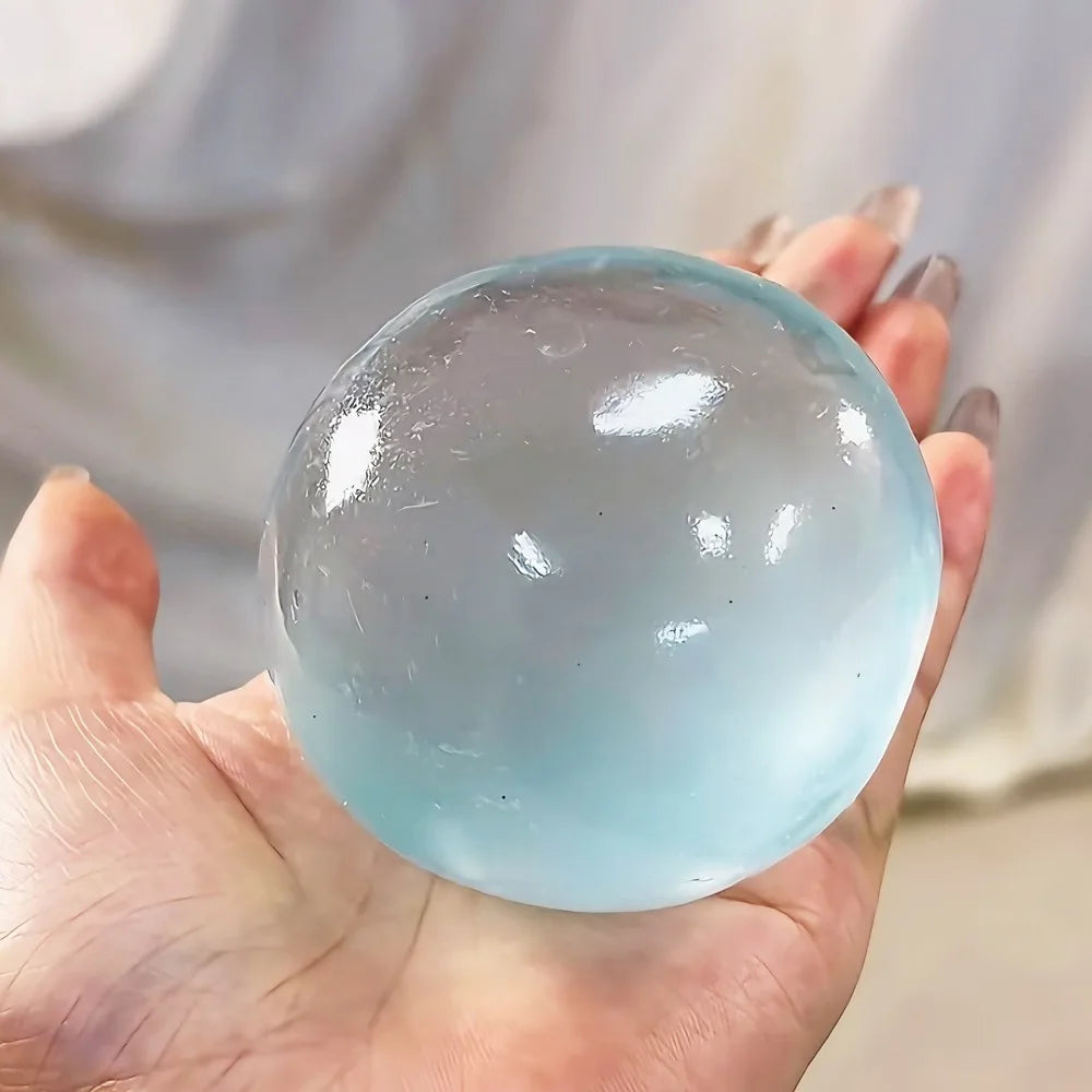 Maltose Stress Balls Sensory Ball Slow Rise Squishy Transparent Ball For Adults Hand Exercise Squeeze Gifts