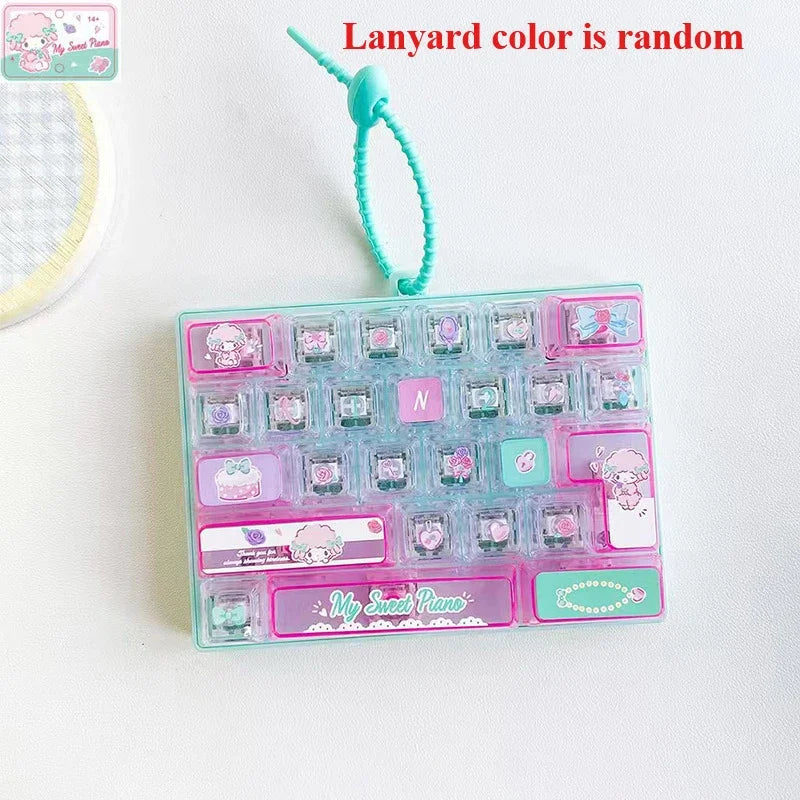 26-Key Fidget Keyboard Kawaii Sanrio