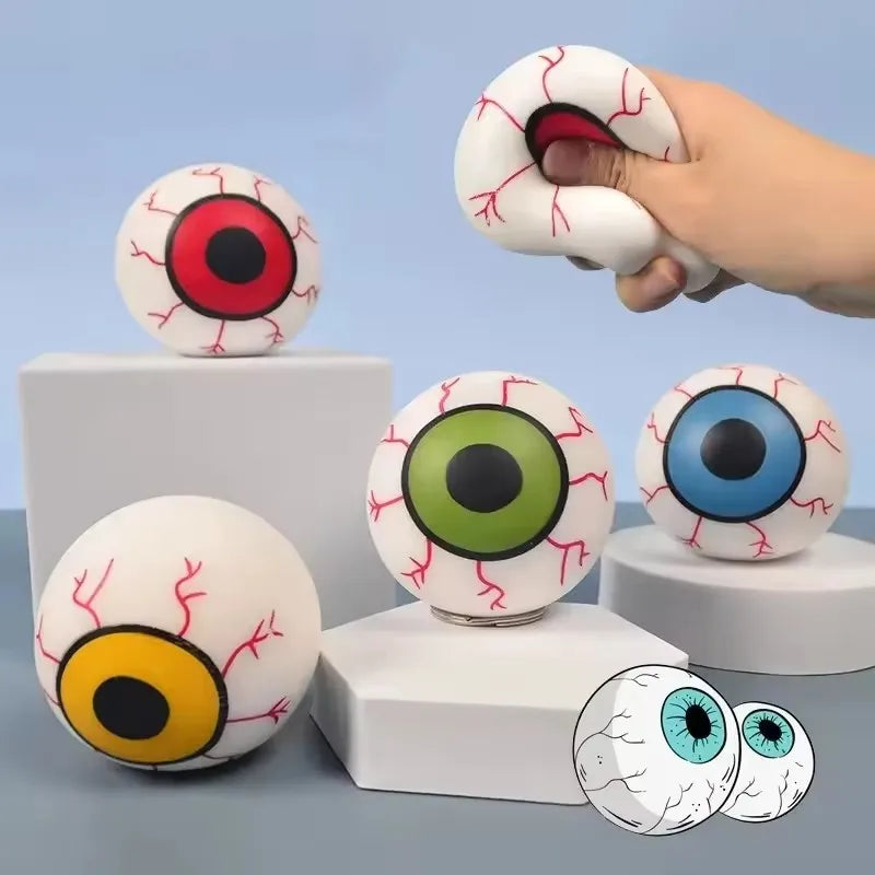 Halloween Horror Eyeball Squishy Toys