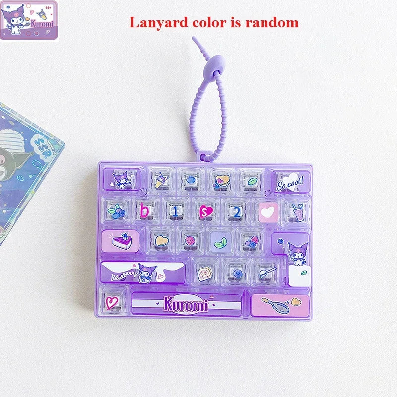 26-Key Fidget Keyboard Kawaii Sanrio