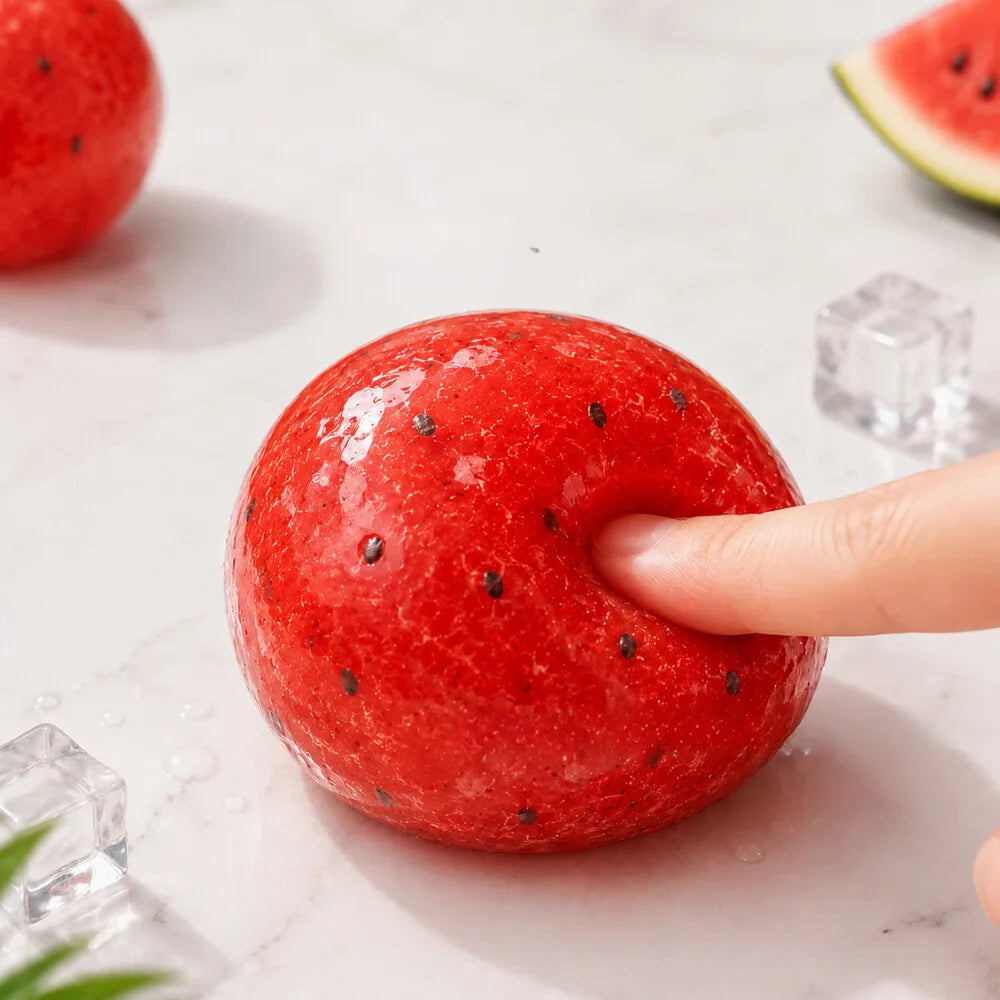 Kiwi & Watermelon Slush Squeeze Ball Squishy