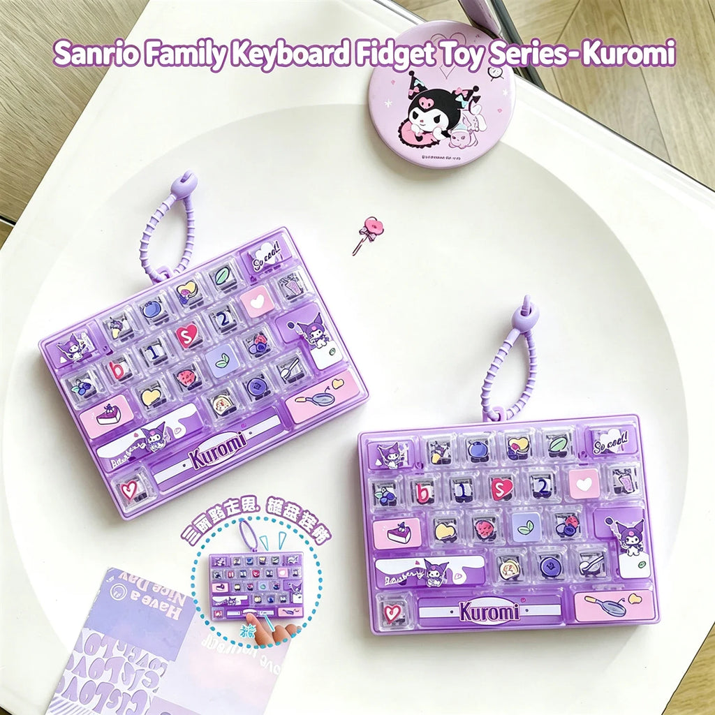 26-Key Fidget Keyboard Kawaii Sanrio