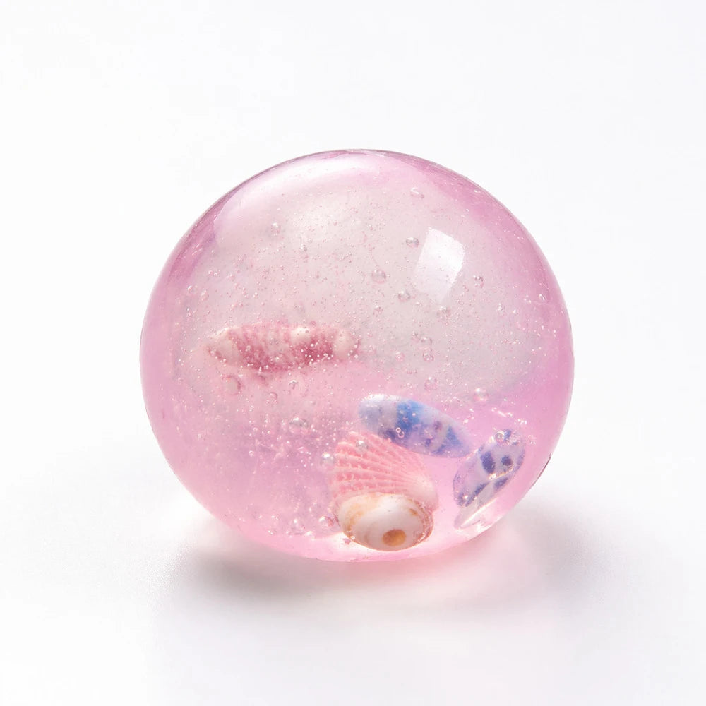 Maltose Stress Balls Sensory Ball Slow Rise Squishy Transparent Ball For Adults Hand Exercise Squeeze Gifts