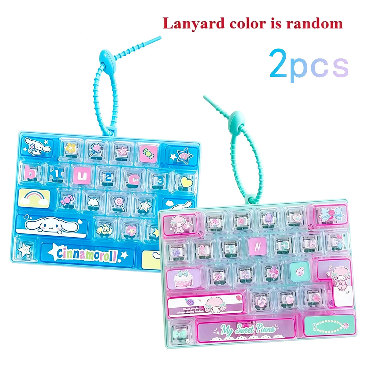 26-Key Fidget Keyboard Kawaii Sanrio