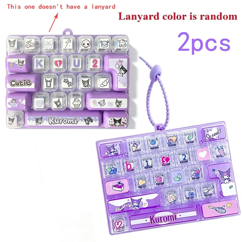 26-Key Fidget Keyboard Kawaii Sanrio