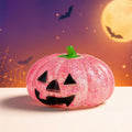 Halloween Glitter Pumpkin Squishy Squeeze Maltose Texture Stress Relief Cute Pumpkin Face Decompression Fidget Halloween Gift