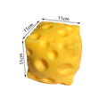 2026 Squishy Square Cheese Squeeze Toys Slow Rebound Stress Relief Sensory Toy Soft Butter Cheese Party Toy New