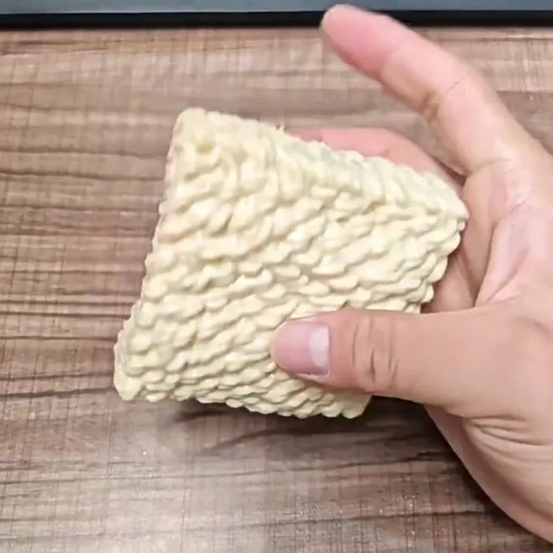 Crunchy Instant Noodle and Cute Dog Handmade Squishy