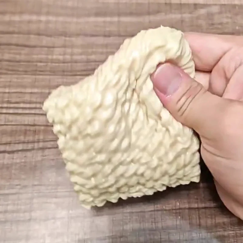 Crunchy Instant Noodle and Cute Dog Handmade Squishy