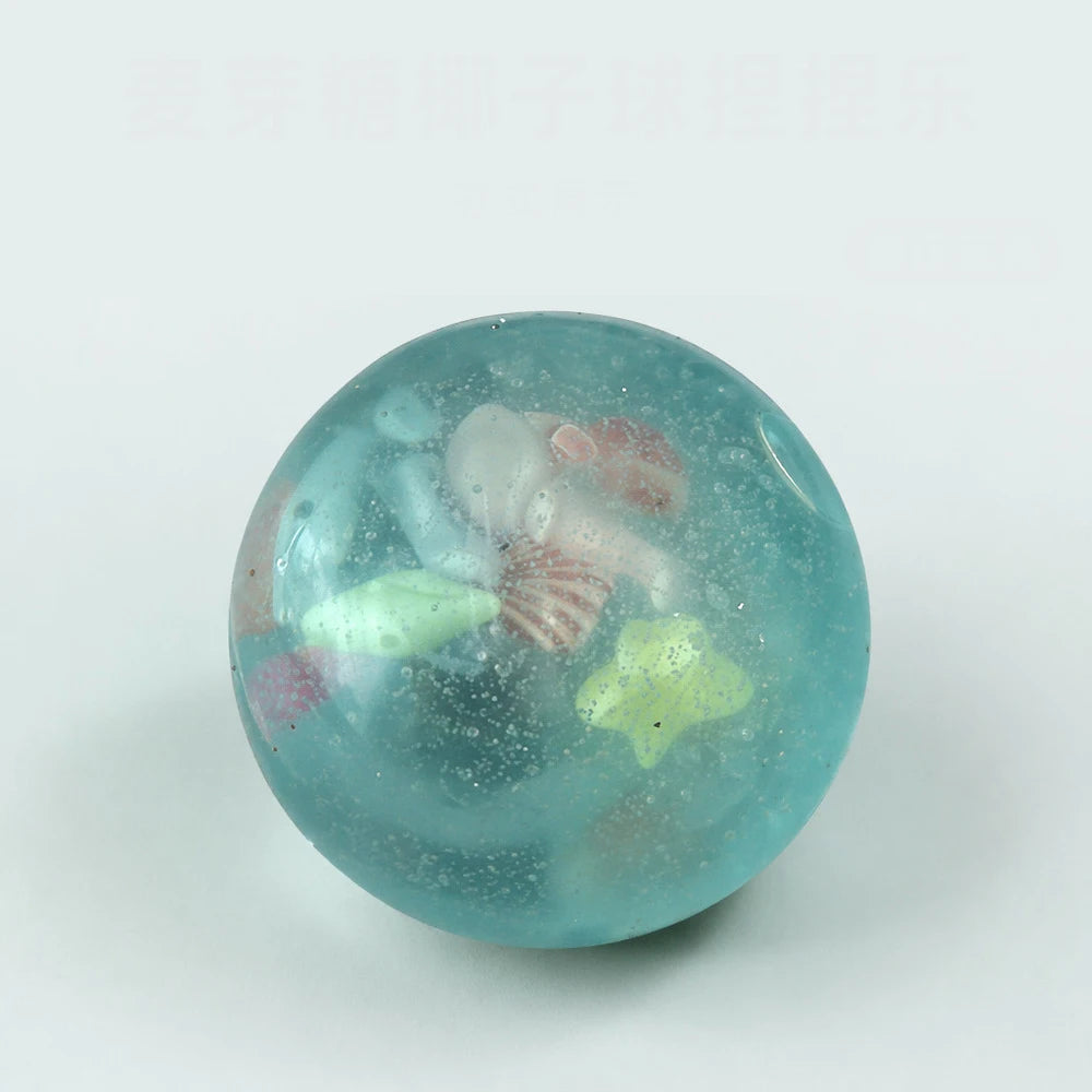 Maltose Stress Balls Sensory Ball Slow Rise Squishy Transparent Ball For Adults Hand Exercise Squeeze Gifts