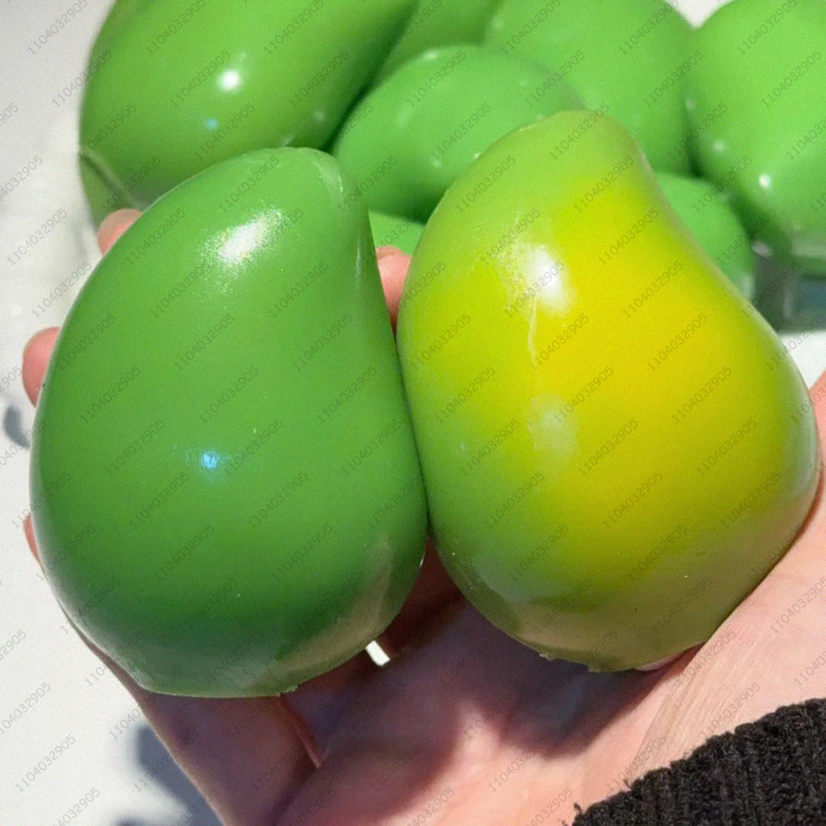 Crunchy Mango Stress Ball Squishy Color-changing Mango Squeeze ASMR Sensory ADHD Anti Stress Relief Class Christmas Fidget Toys