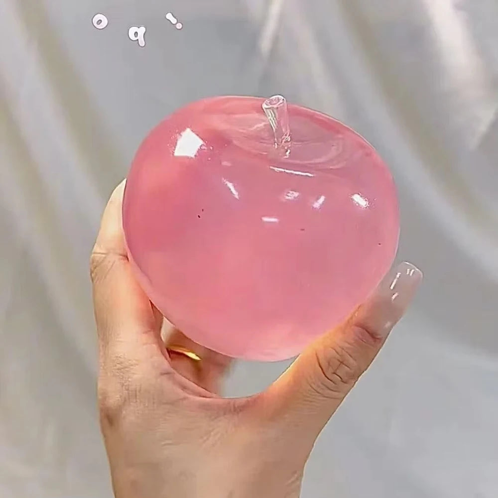 Maltose Stress Balls Sensory Ball Slow Rise Squishy Transparent Ball For Adults Hand Exercise Squeeze Gifts