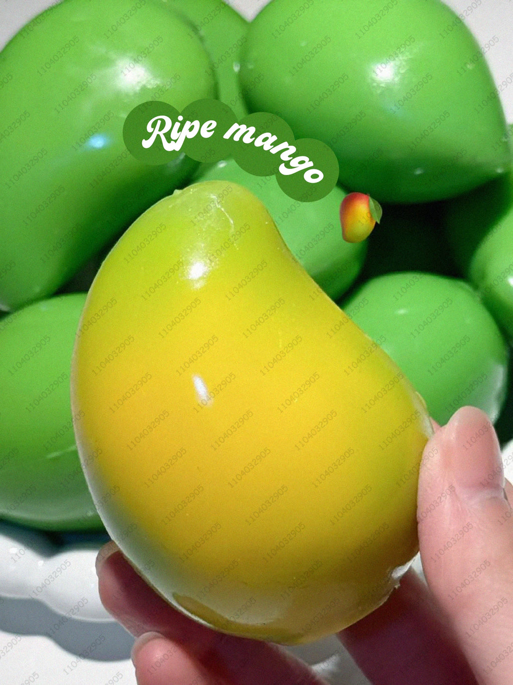Crunchy Mango Stress Ball Squishy Color-changing Mango Squeeze ASMR Sensory ADHD Anti Stress Relief Class Christmas Fidget Toys