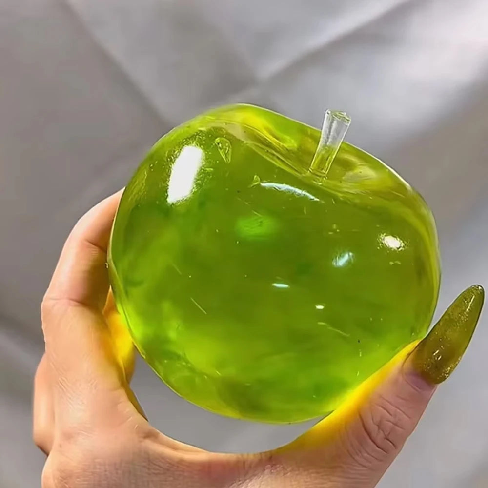 Maltose Stress Balls Sensory Ball Slow Rise Squishy Transparent Ball For Adults Hand Exercise Squeeze Gifts
