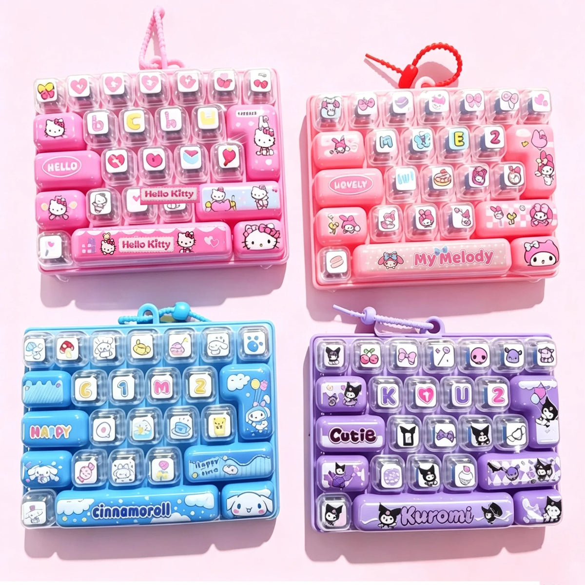 26-Key Fidget Keyboard Kawaii Sanrio