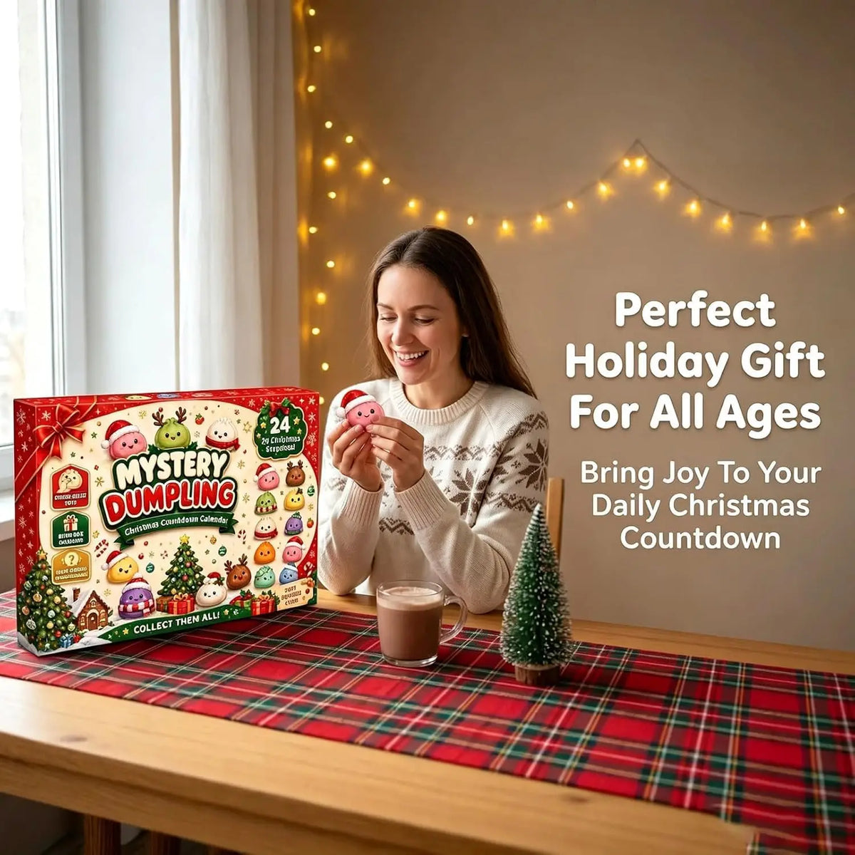 Christmas Squishy Advent Calendar 24 Day Countdown Surprise Box