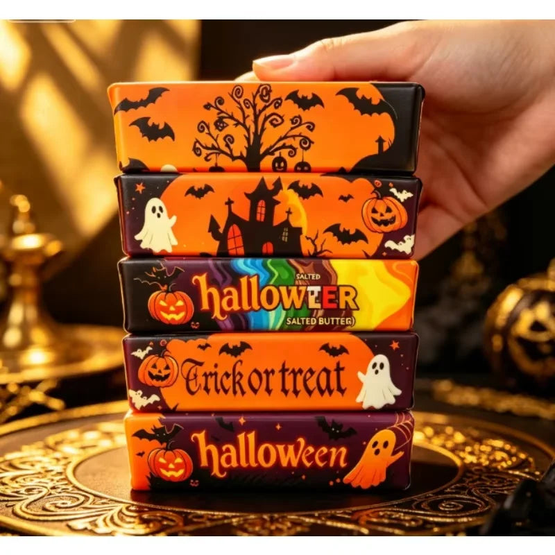 Halloween Special Edition Squishy Anti-Stress Toy Simulated Butter Stress-Relieving Fidget Squishy Ball Relaxing Gift Party