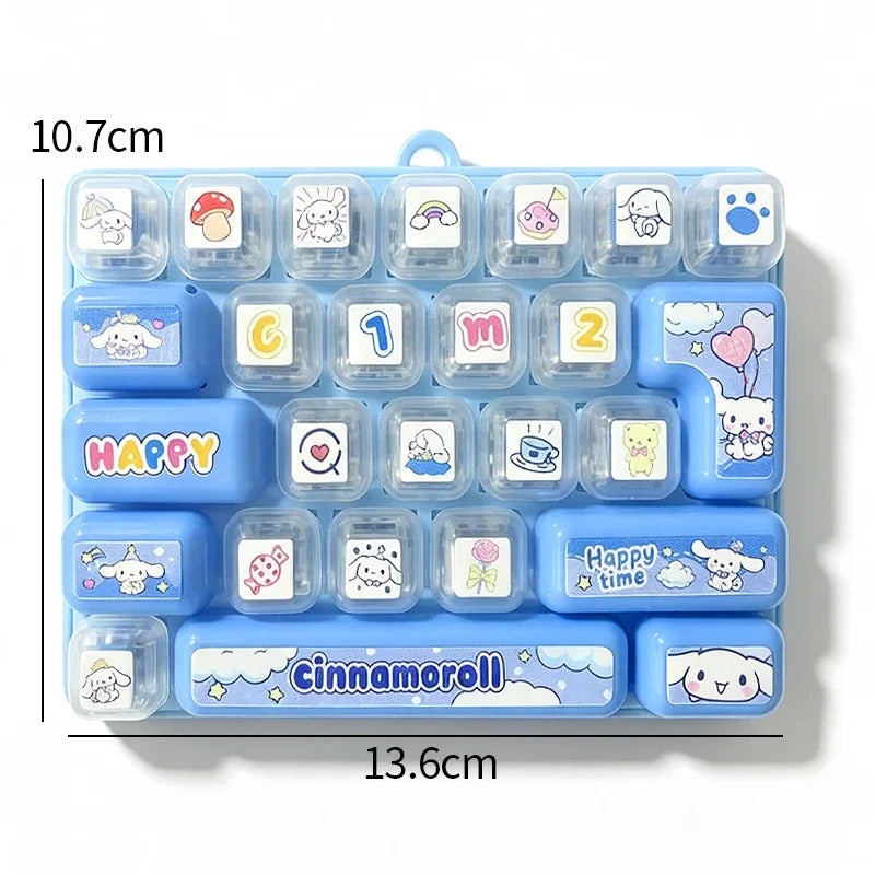 26-Key Fidget Keyboard Kawaii Sanrio