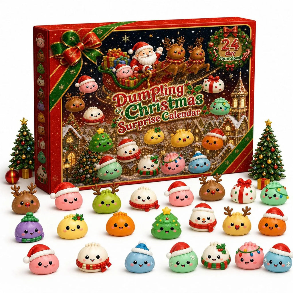 Christmas Squishy Advent Calendar 24 Day Countdown Surprise Box