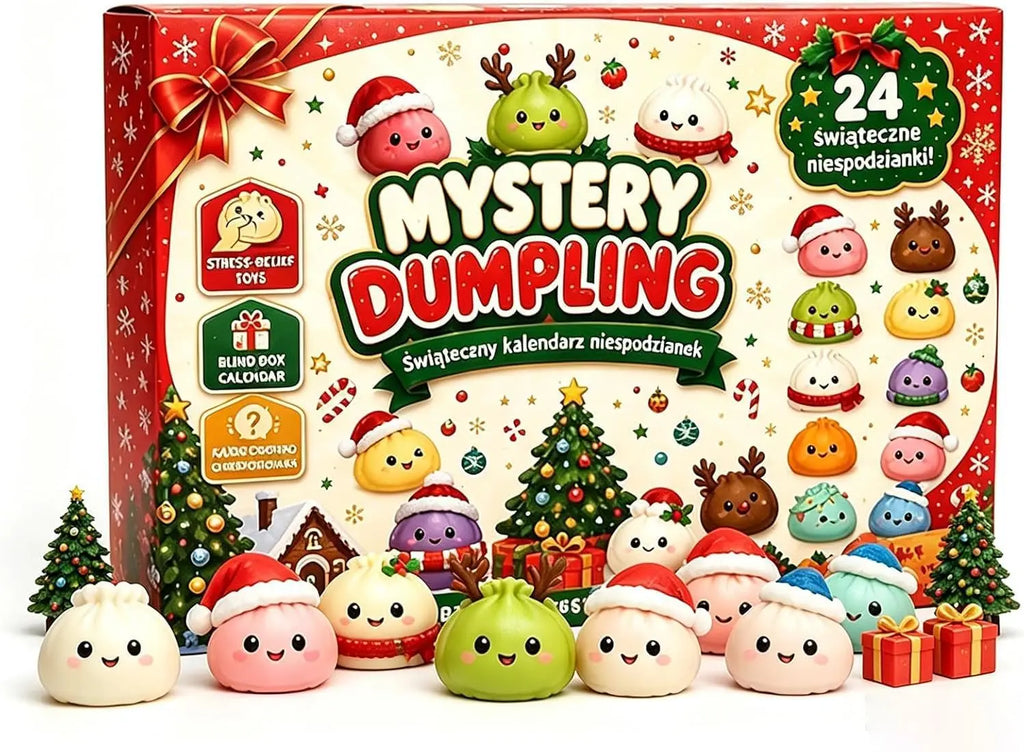 Christmas Squishy Advent Calendar 24 Day Countdown Surprise Box