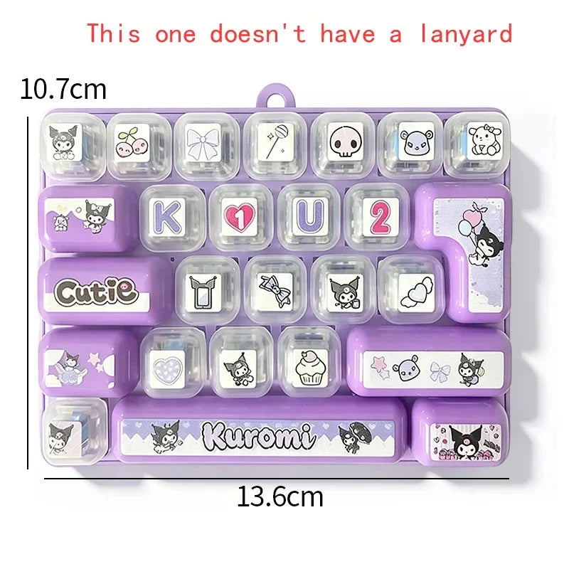 26-Key Fidget Keyboard Kawaii Sanrio
