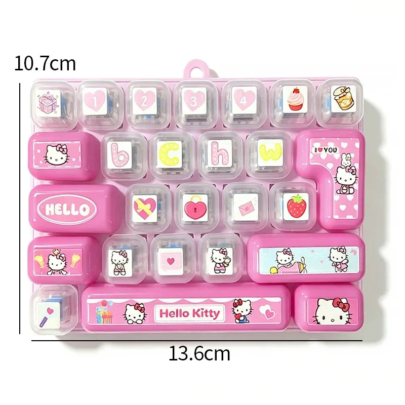 26-Key Fidget Keyboard Kawaii Sanrio