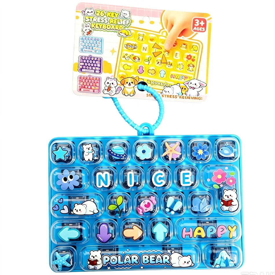 26 Keys Mechanical Keyboard Clicker Fidget