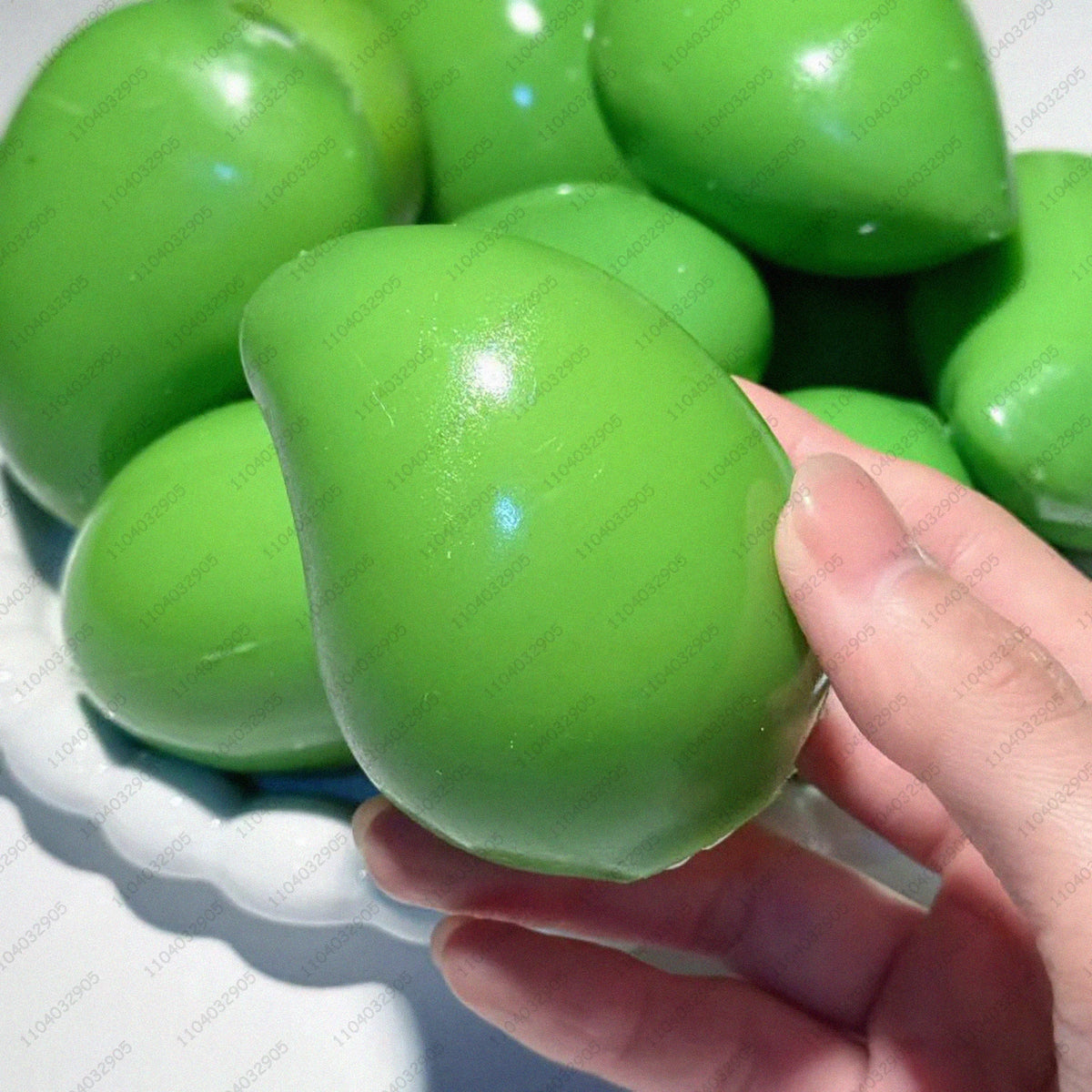 Crunchy Mango Stress Ball Squishy Color-changing Mango Squeeze ASMR Sensory ADHD Anti Stress Relief Class Christmas Fidget Toys